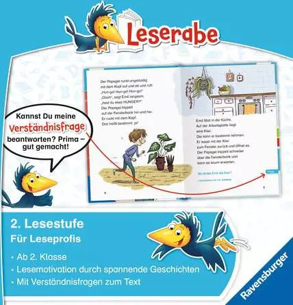 Leserabe - 2. Lesestufe: Der Polizei-Papagei
