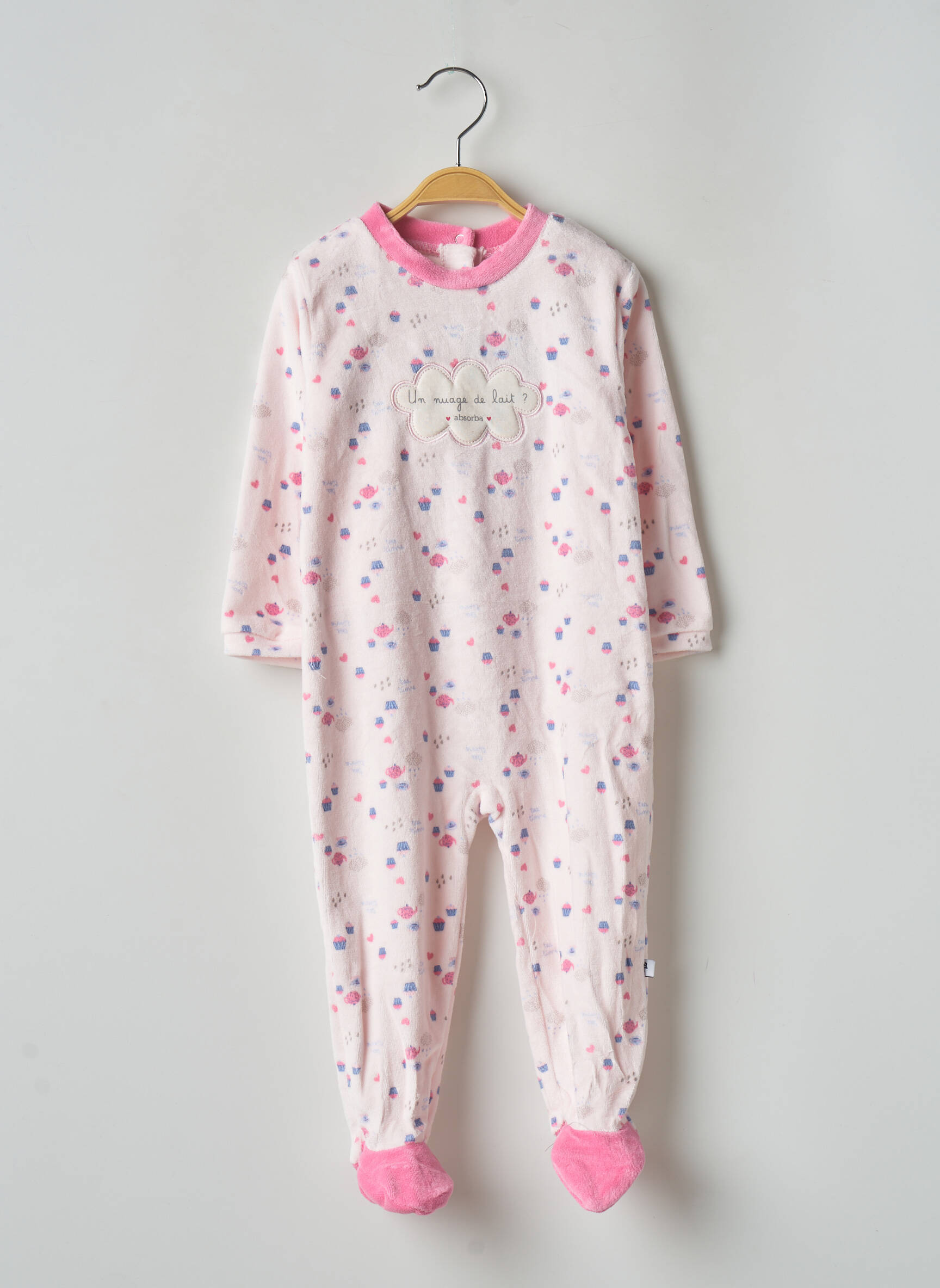 Absorba Dors Bien Enfant couleur rose