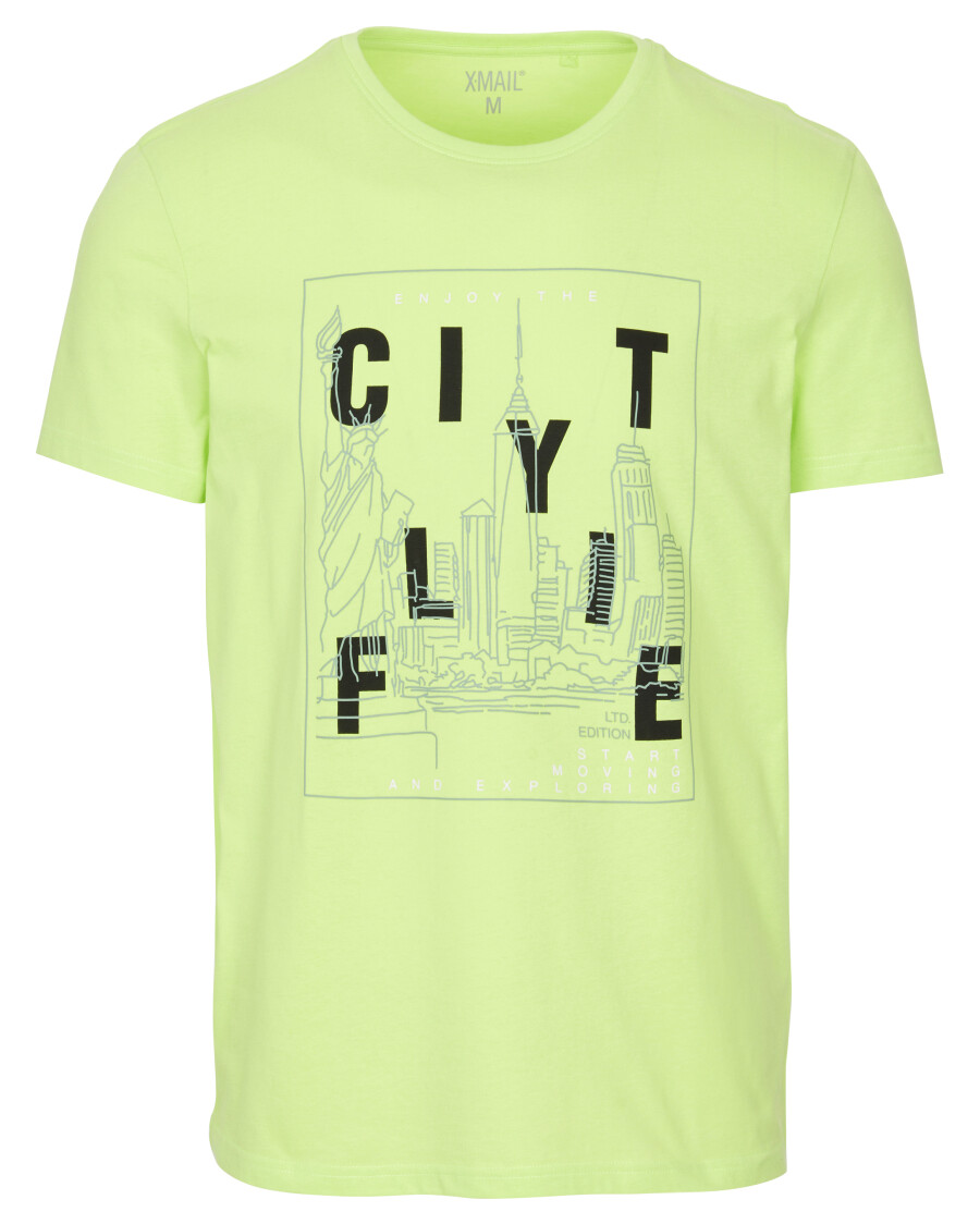 Hellgrünes T-Shirt
