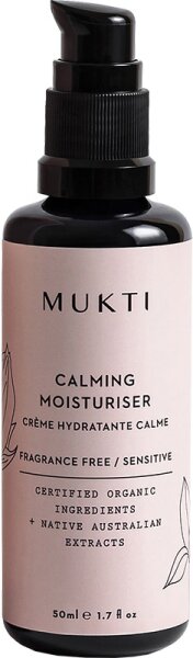 Mukti Organics Calming Moisturiser Gesichtscreme