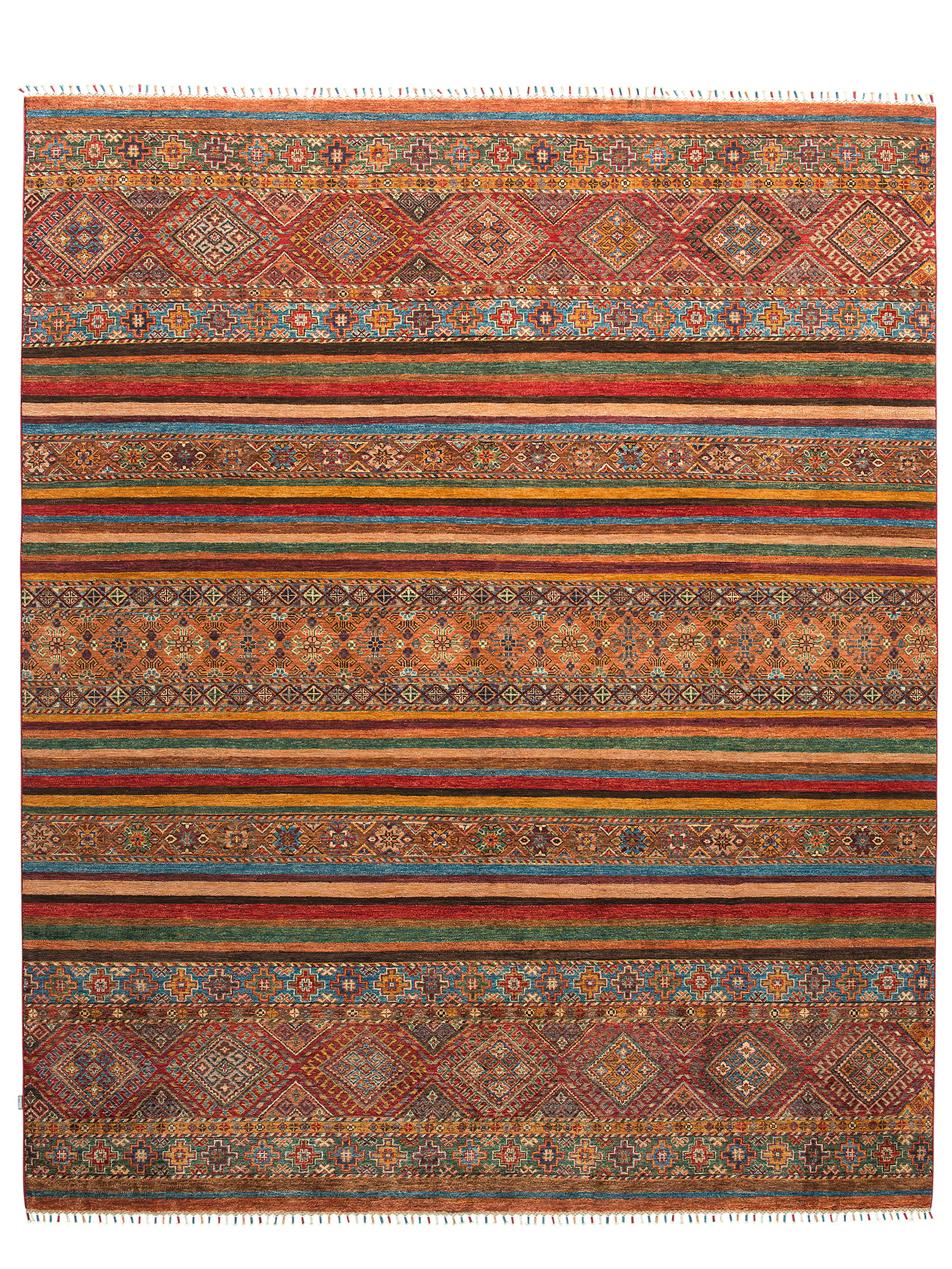Chobi Schal ca. 251 x 304 cm, Unikat / Einzelstück