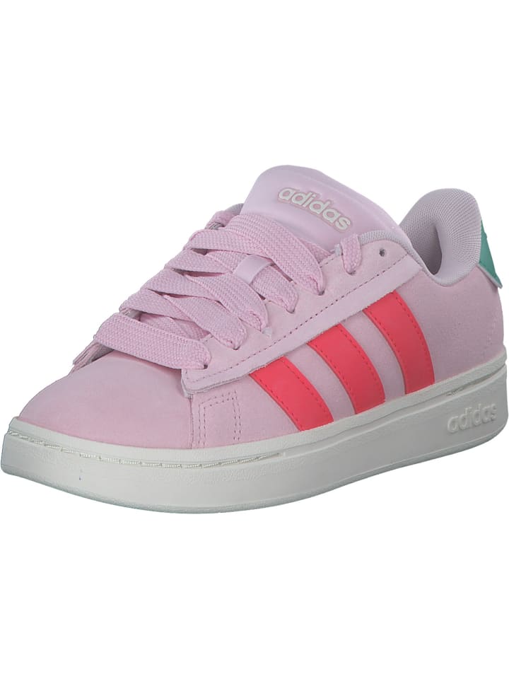 adidas Schnürschuhe in clear pink/red/green günstig kaufen