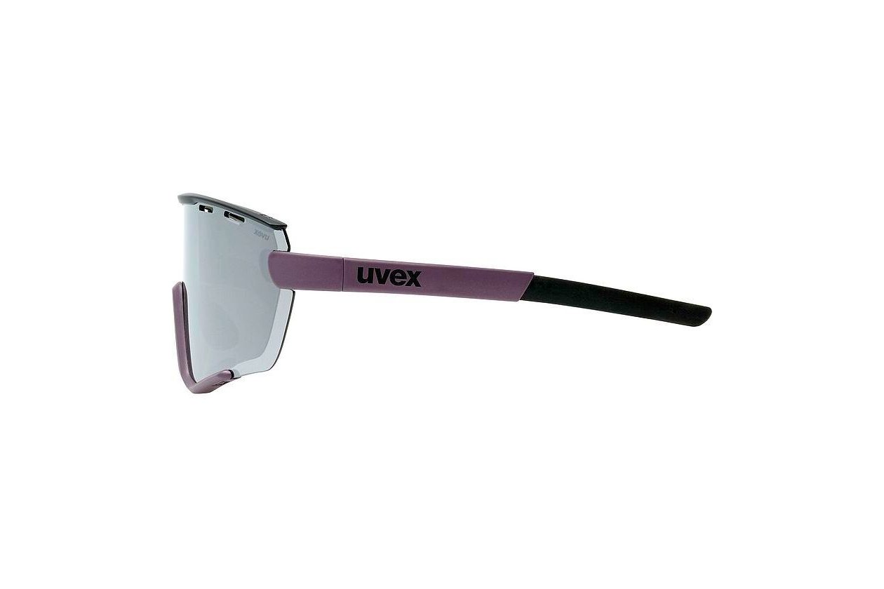 Uvex Sportstyle 236 S Set Plum Black Matt / Mirror Silver