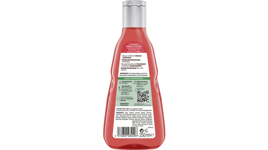 GUHL Color Schutz & Pflege Farbglanz Shampoo 250 ml