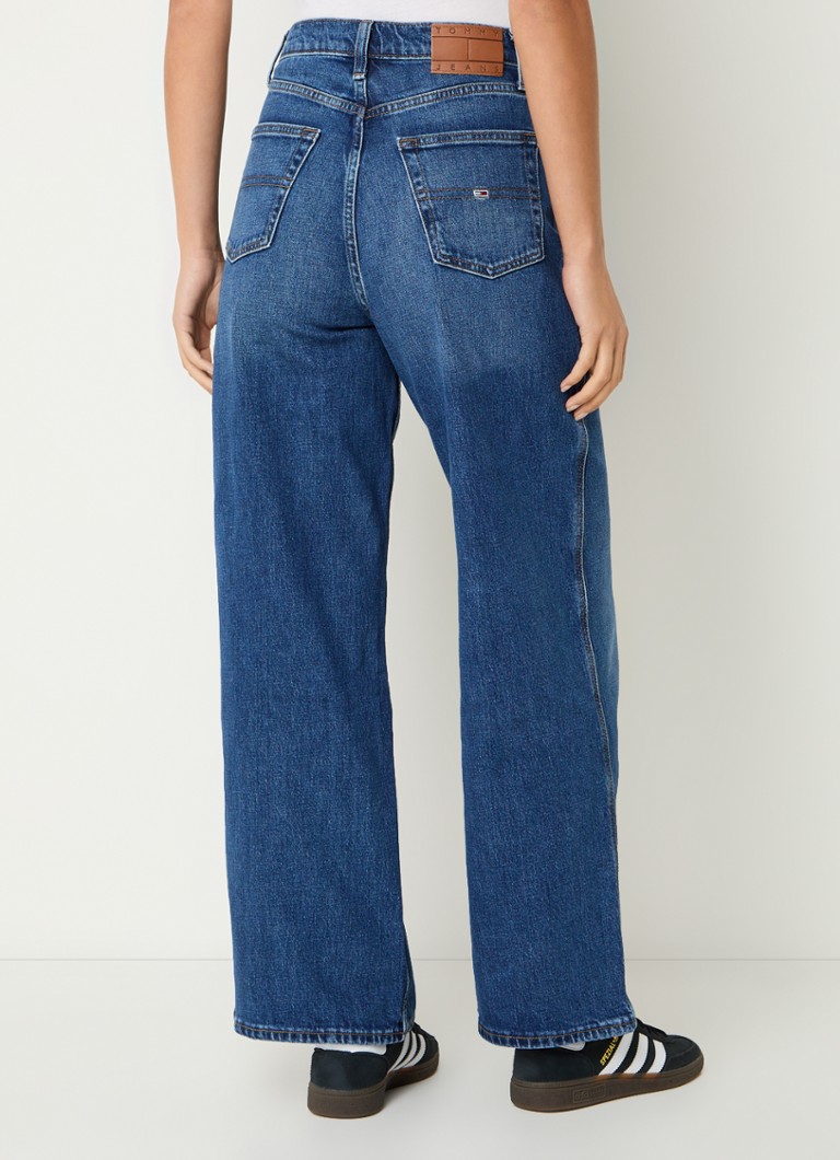 Tommy Hilfiger Claire high waist wide leg jeans with side pockets