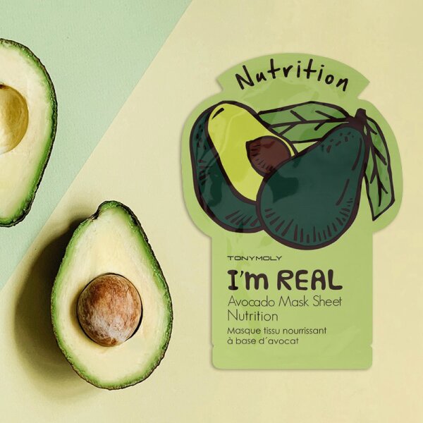 TonyMoly I'm Real Avocado Sheet Mask Tuchmaske