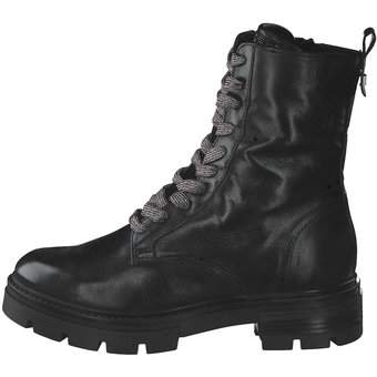 Mjus Beatrix Schnür Boots in schwarz