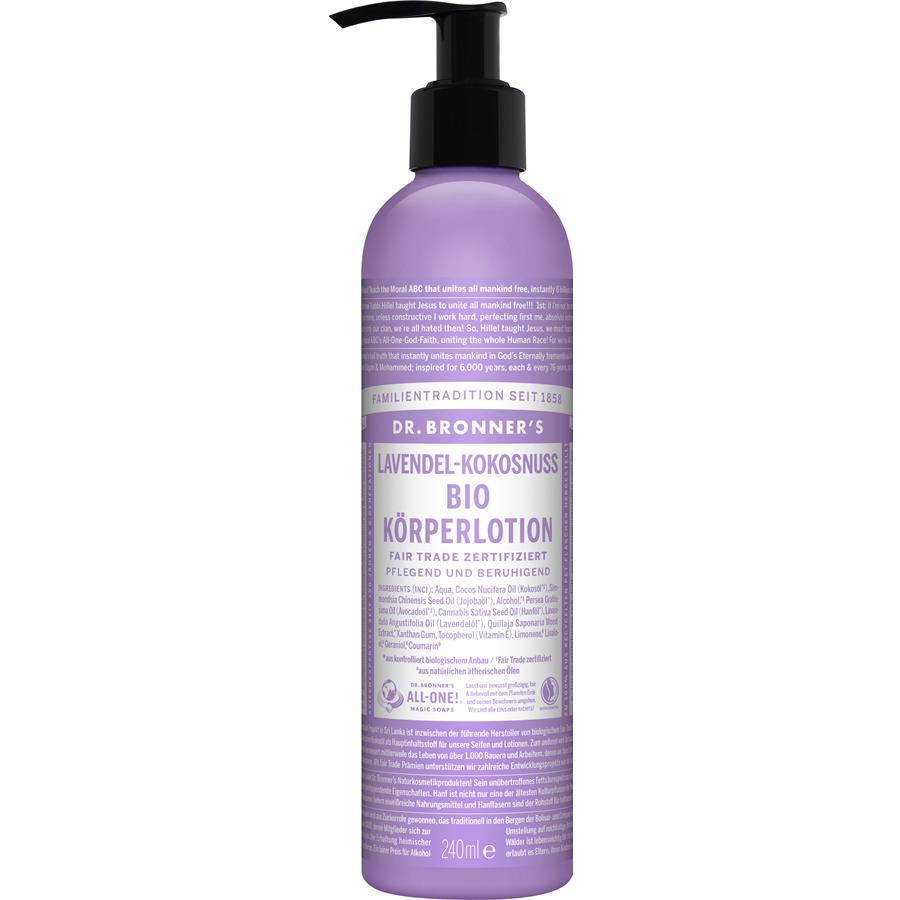 Lavendel-Kokosnuss Bio Körperlotion