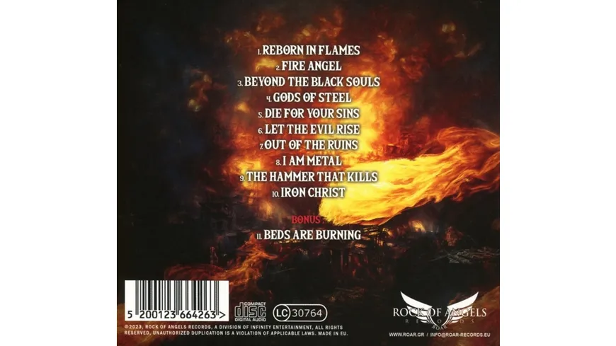 Reborn In Flames (Digipak)