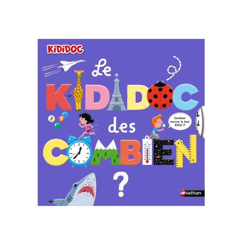 Livre Le kididoc des combien  - Nathan Jeunesse