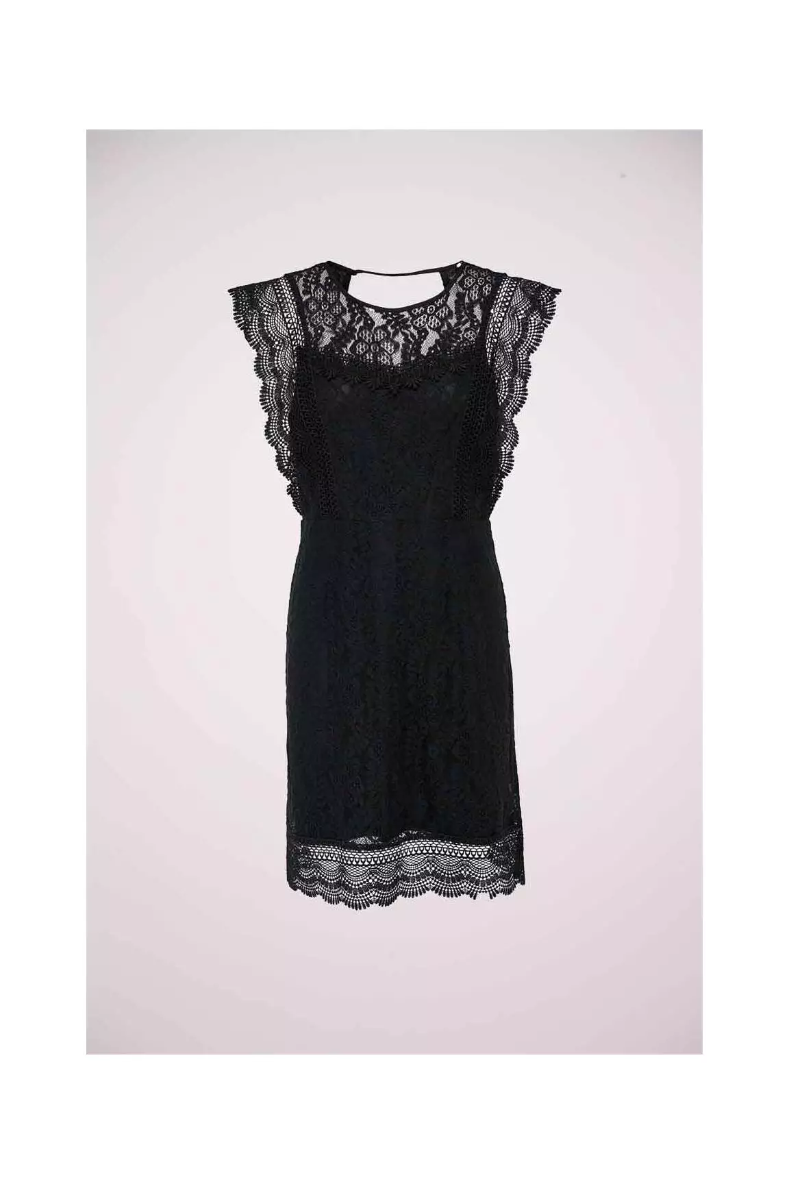 Only Robes Mi Longues Femme couleur noir