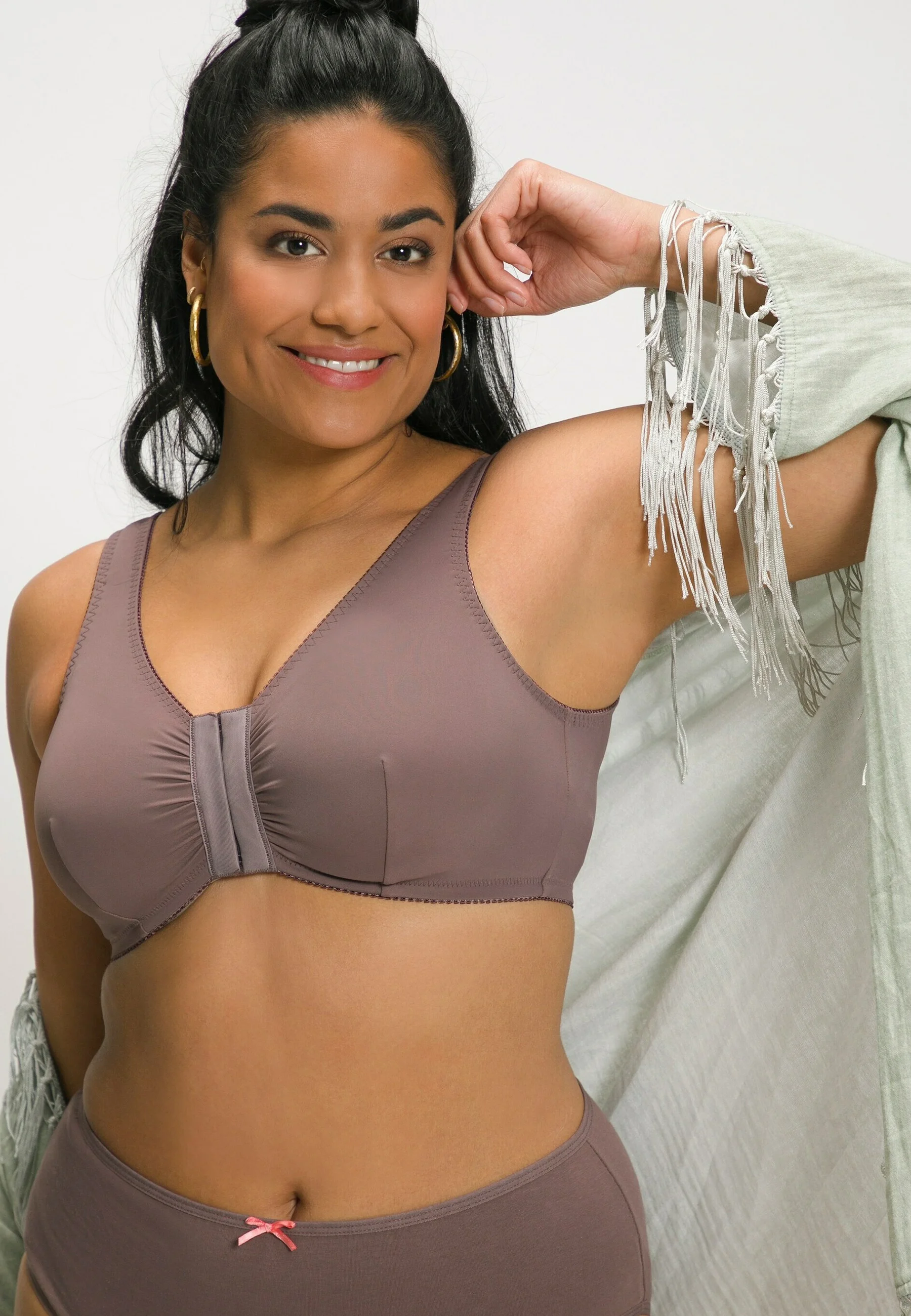 Ulla Popken BIS VORDERVERSCHLUSS, GEPOLSTERTE- Bustier