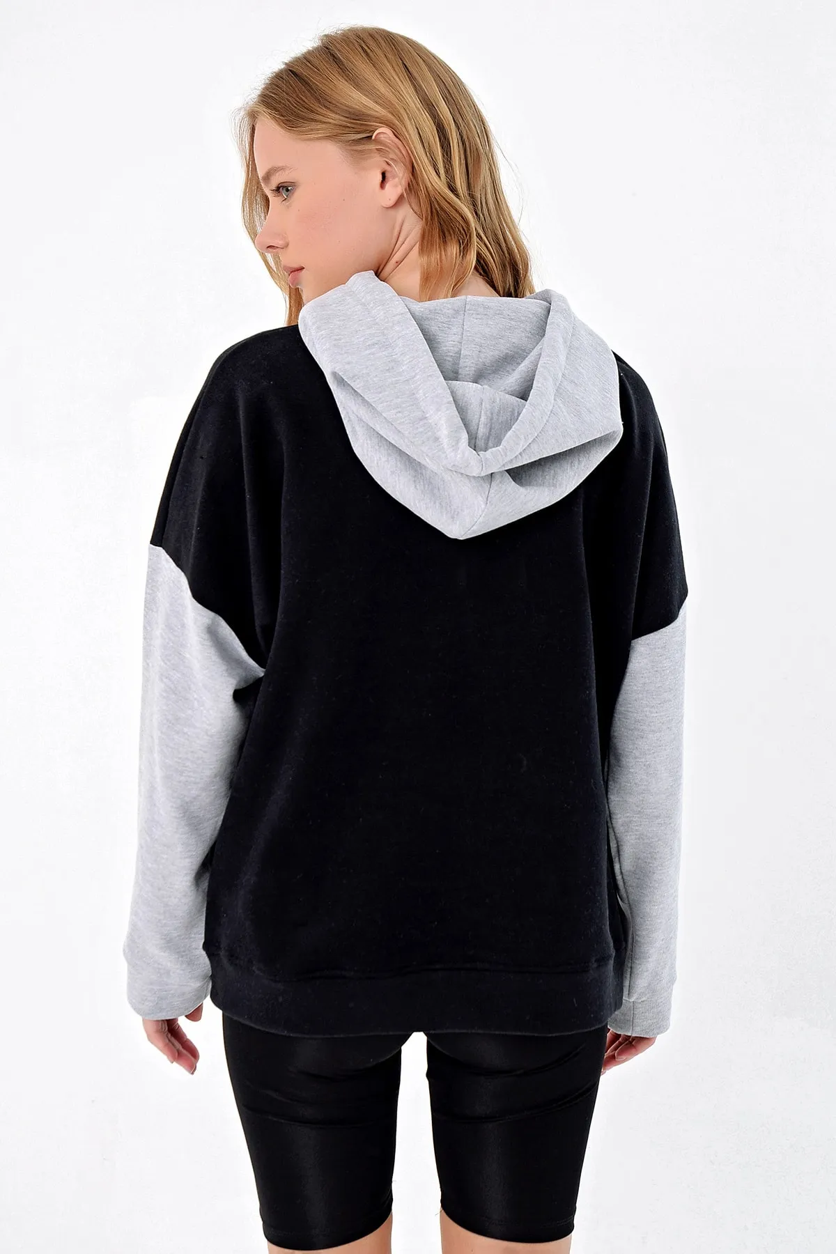 Trend Alaçatı Stili  Sweatshirt - Mehrfarbig - Oversized