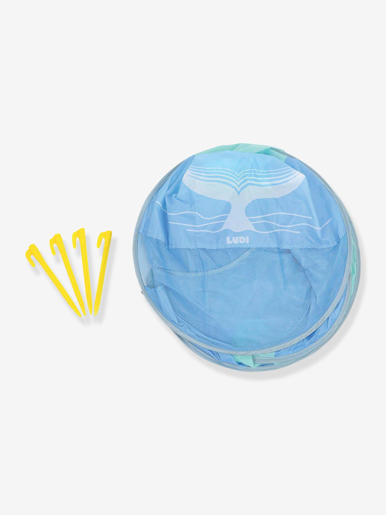 Ludi Kinder Spielzelt, Pop-up-Strandzelt mit UV-Schutz LUDI - blau