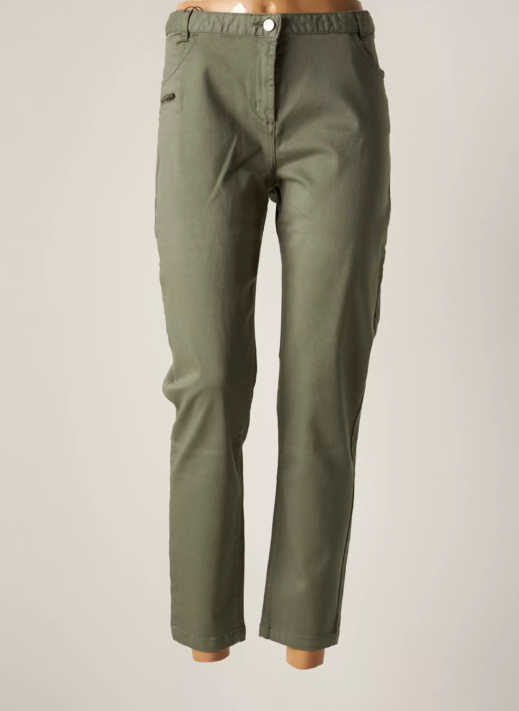 Thalassa Pantalon7 8 Femme couleur vert