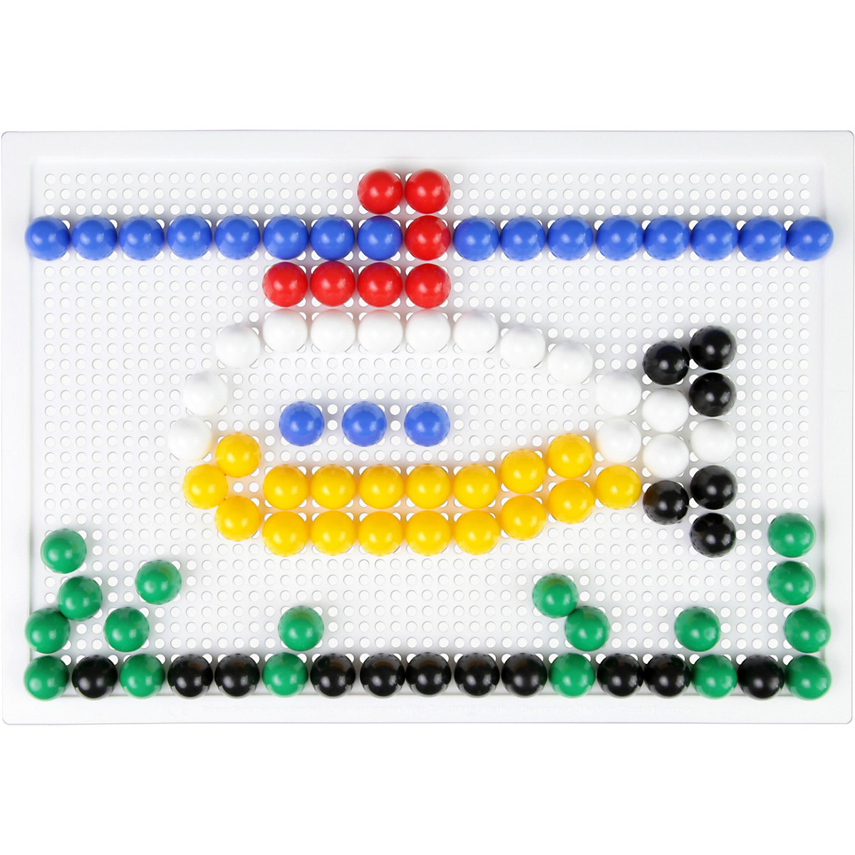 Mosaik Set color, 15 mm, 120 Stecker
