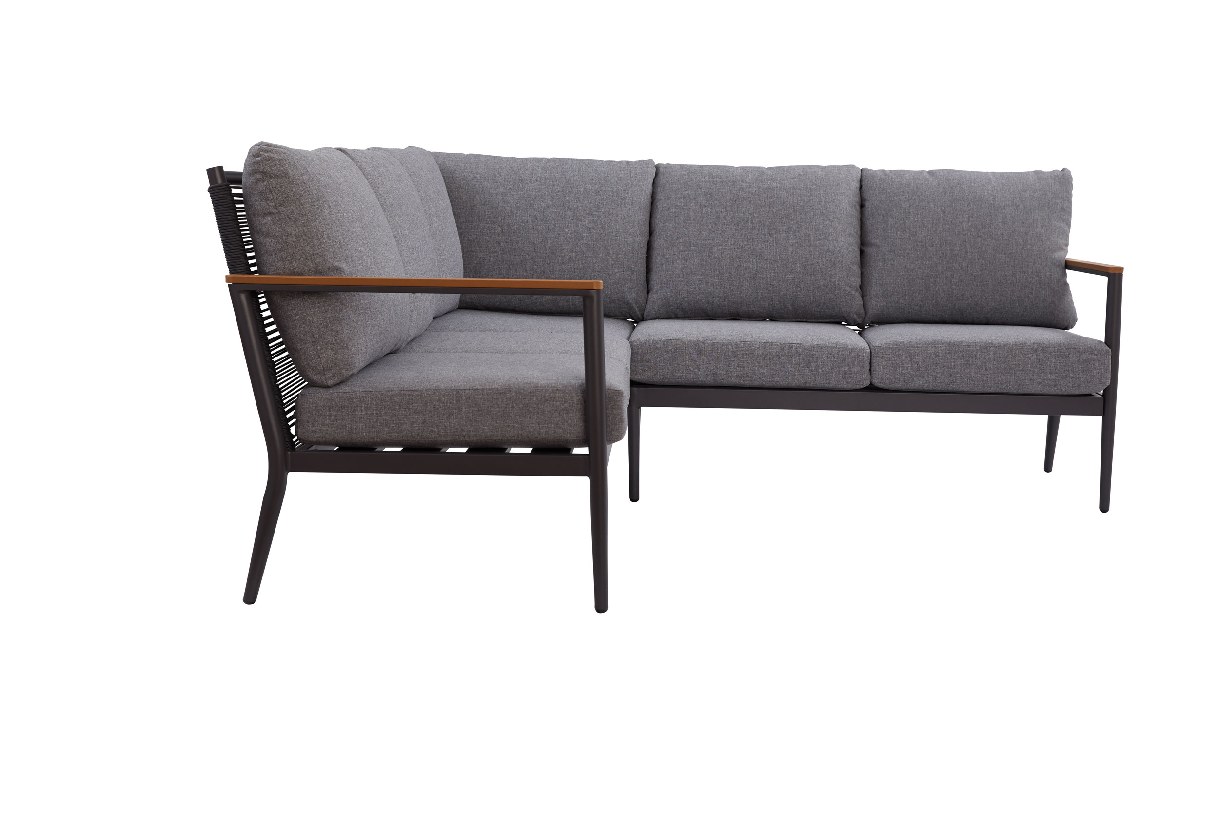 OUTDOORGartenlounge Eckset 3-teilig