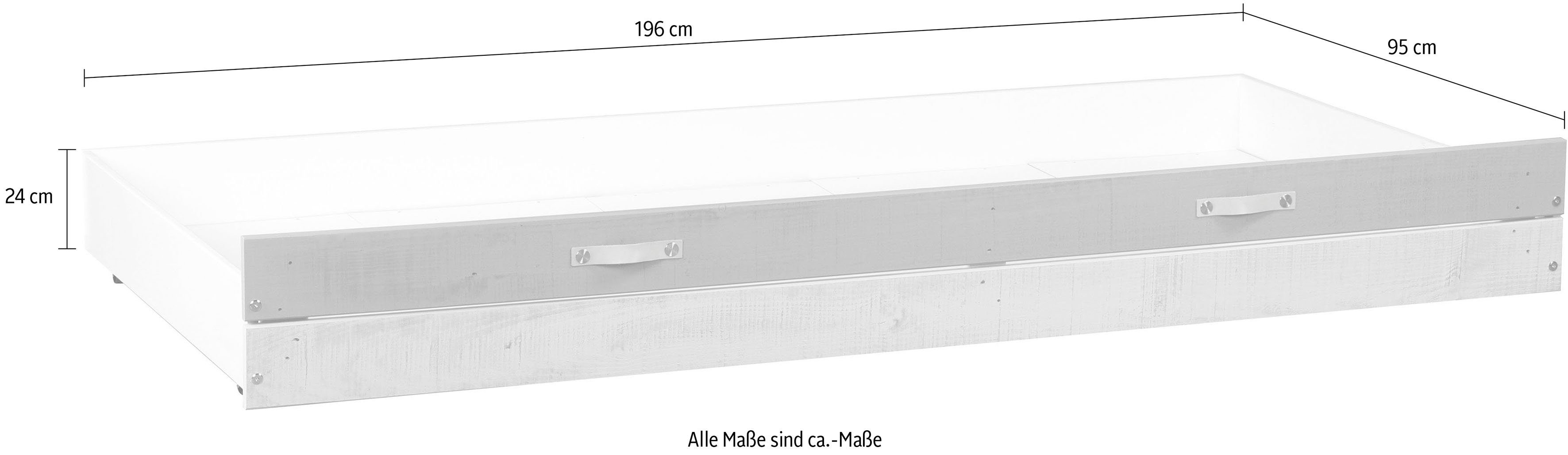 Lüttenhütt Bettschubkasten Drollig, passend zum Bett Drollig