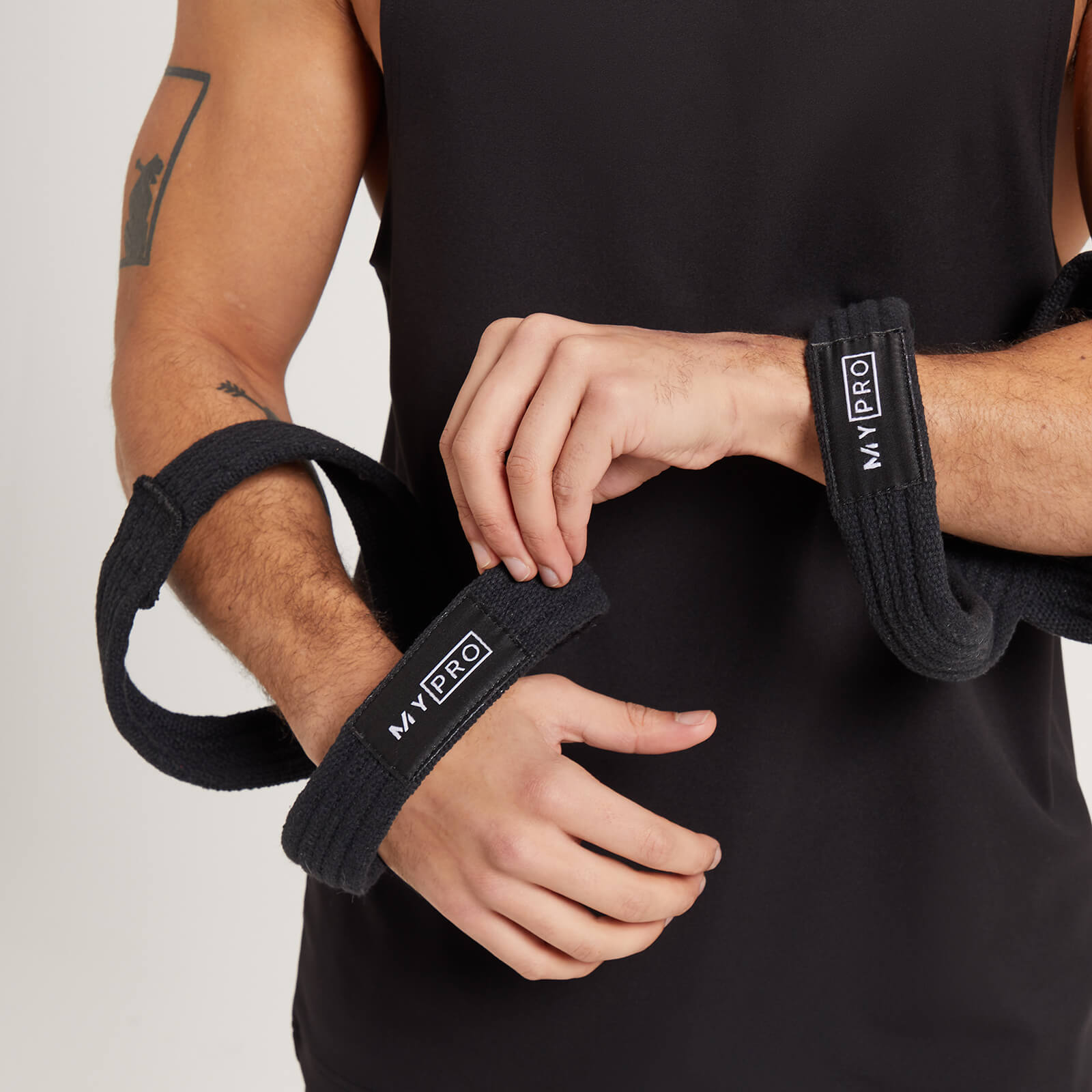 Sangles de traction FO8 MYPRO – Noir