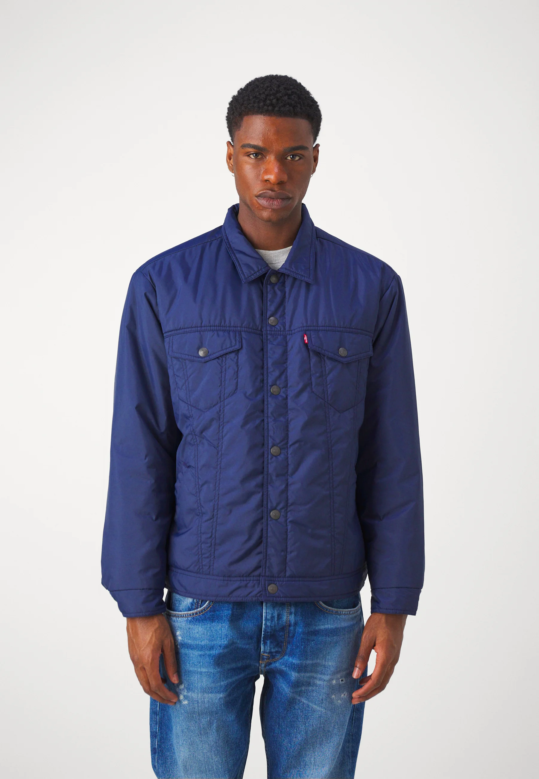 Chaqueta de camionero acolchada de corte relajado Levi's® - Chaqueta de entretiempo