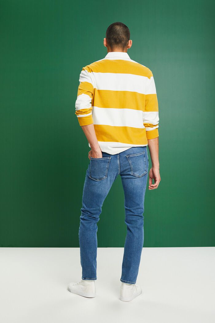 Schmale Jeans mit mittlerer Bundhöhe