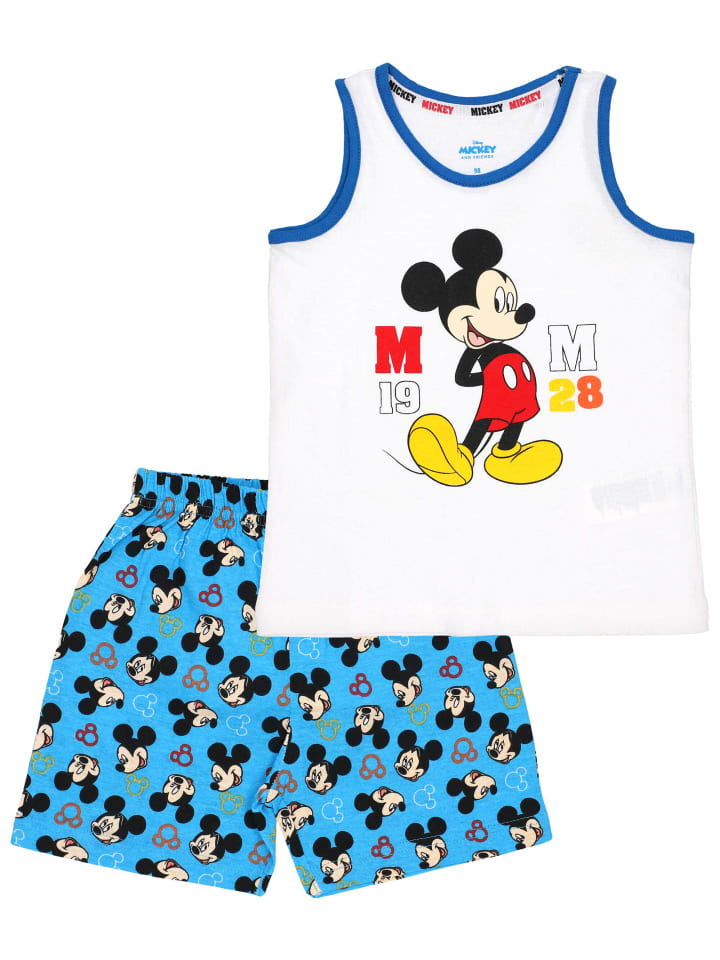 Disney Schlafanzug Disney in weiß günstig kaufen