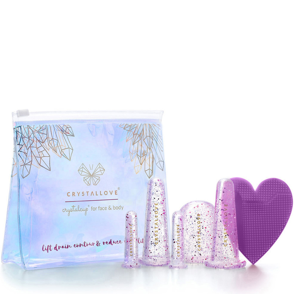crystallove CRYSTALLOVE Face and body cupping set -crystal