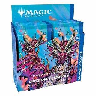 Magic the Gathering Commander Legends: Battle for Baldur's Gate Collector Booster Display (12) (DE)
