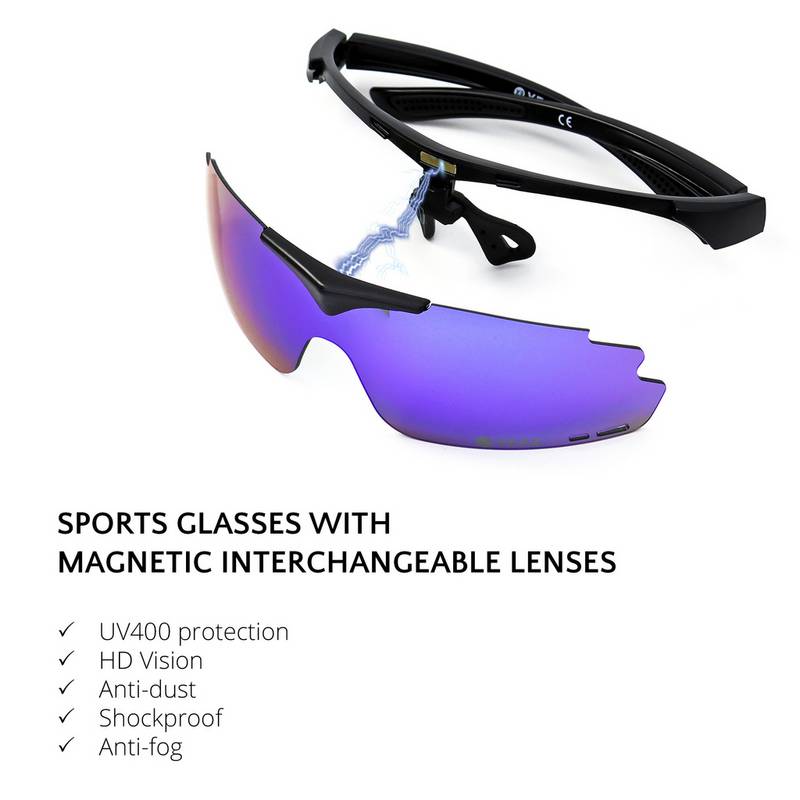 YEAZ SUNUP Sportbrille