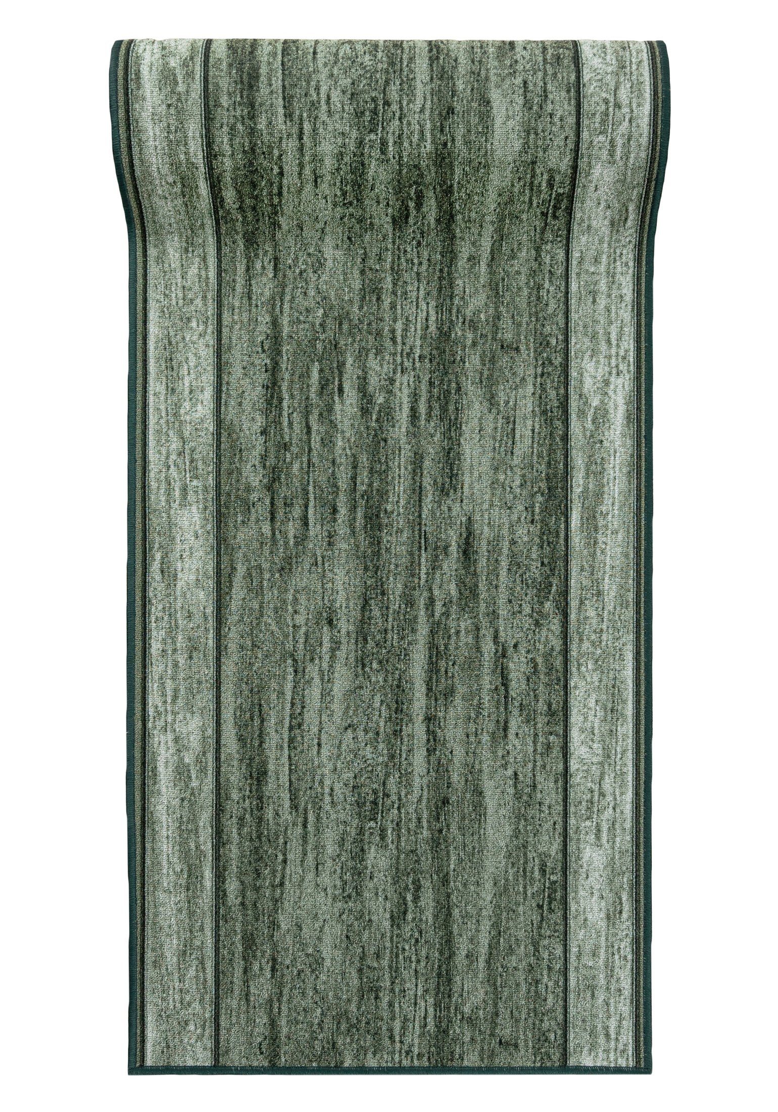 Läufer Läufer Teppichläufer - Flurläufer für Vorzimmer Küche - Grün, Mazovia, 80 x 100 cm, Kurzflor, Rutschfest, Meterware