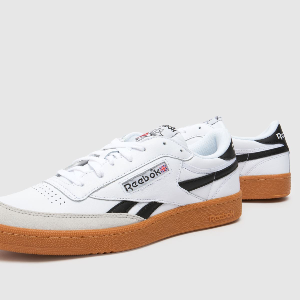 Reebok – Club C Revenge – Vita, flerfärgade träningsskor