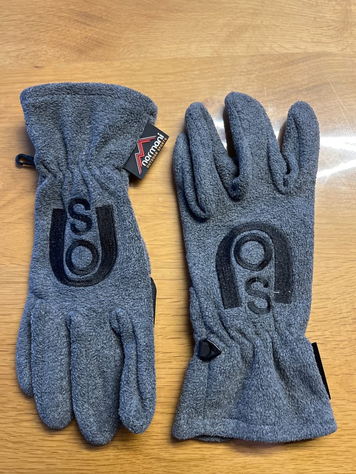 Normani Outdoor Sports Fleece Handschuhe Nuuk in Grau günstig kaufen M