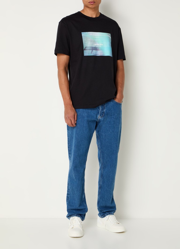 Camiseta de basquete Calvin Klein com estampa