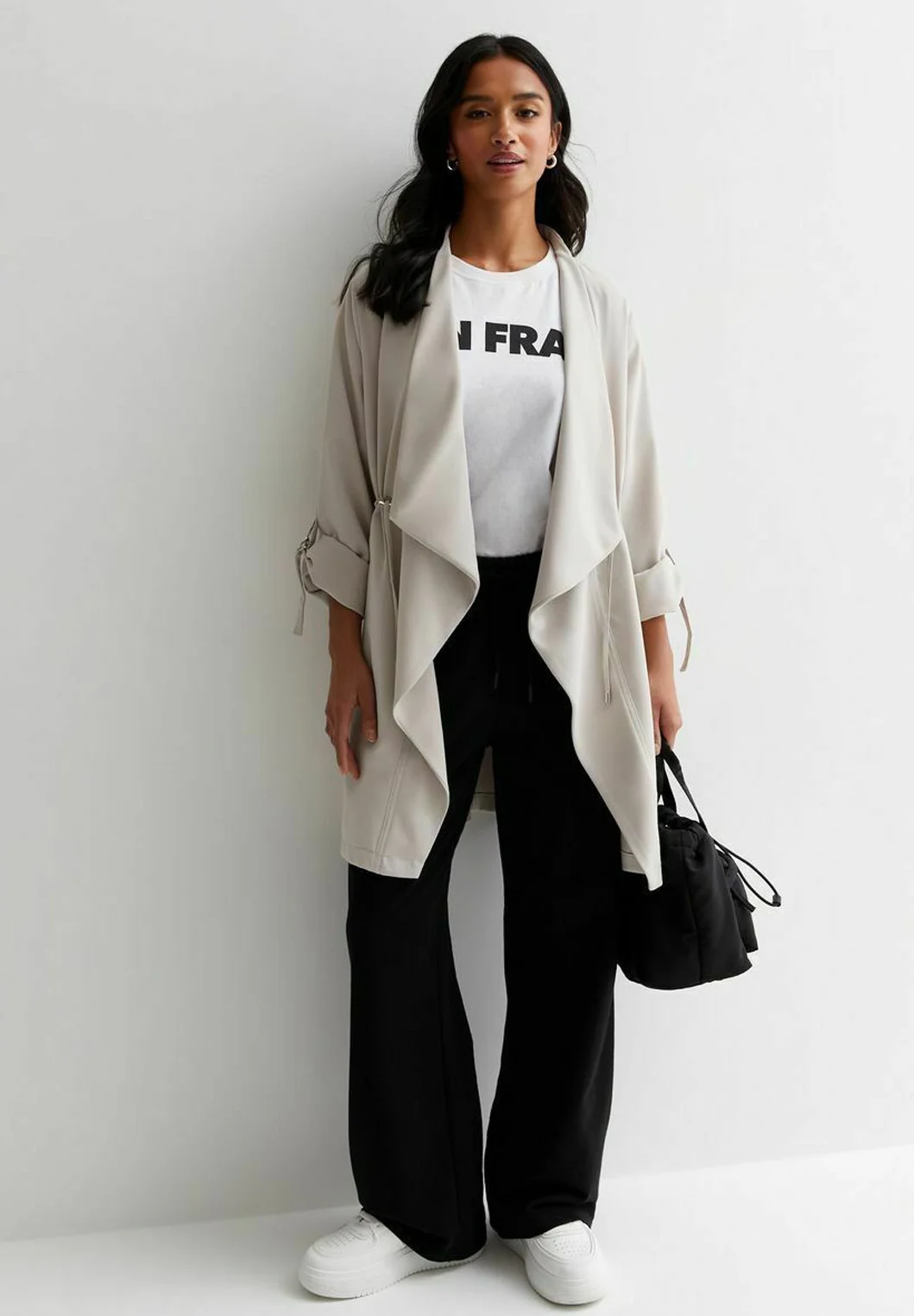 New Look Petite PETITE WATERFALL DUSTER - Abrigo corto