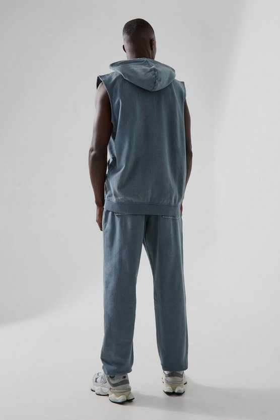 Ärmelloser Oversize Man Active Hoodie
