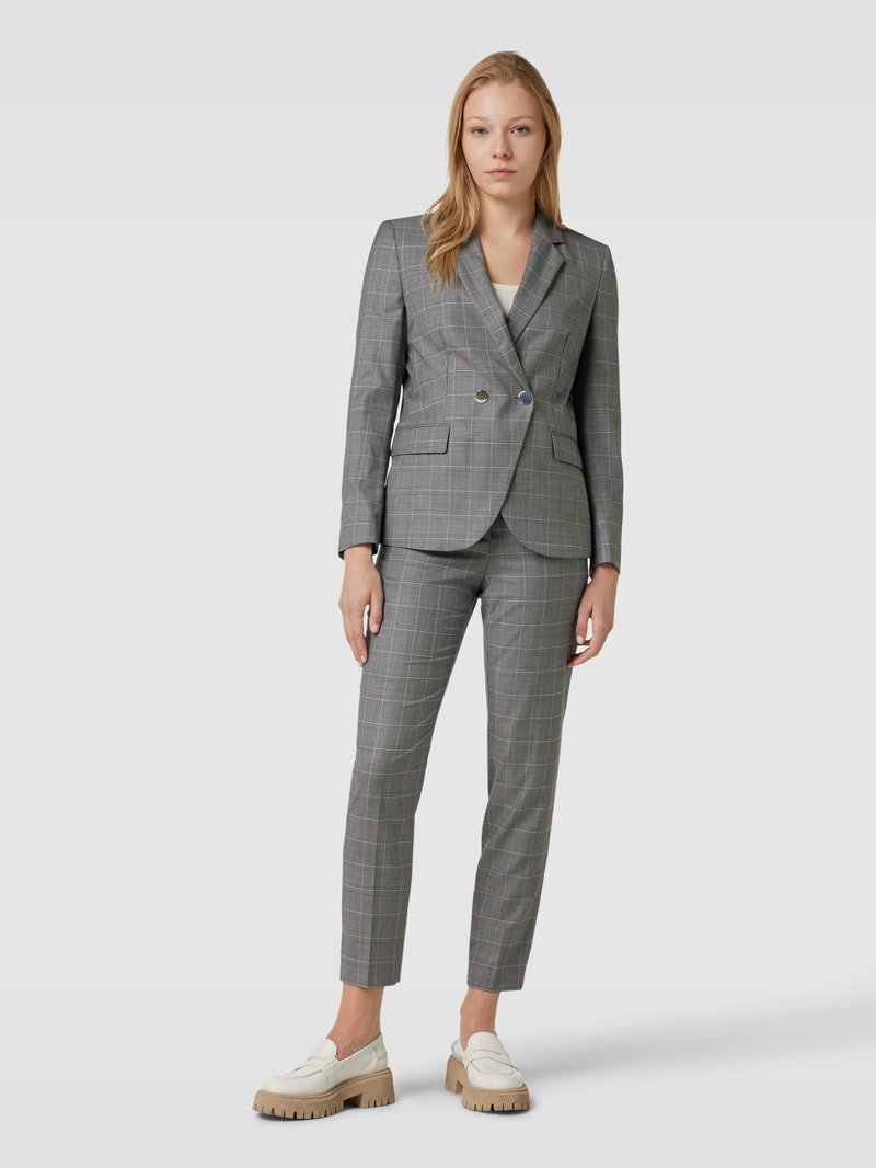 Blazer mit Schurwolle Modell 'Jamata' in hellgrau