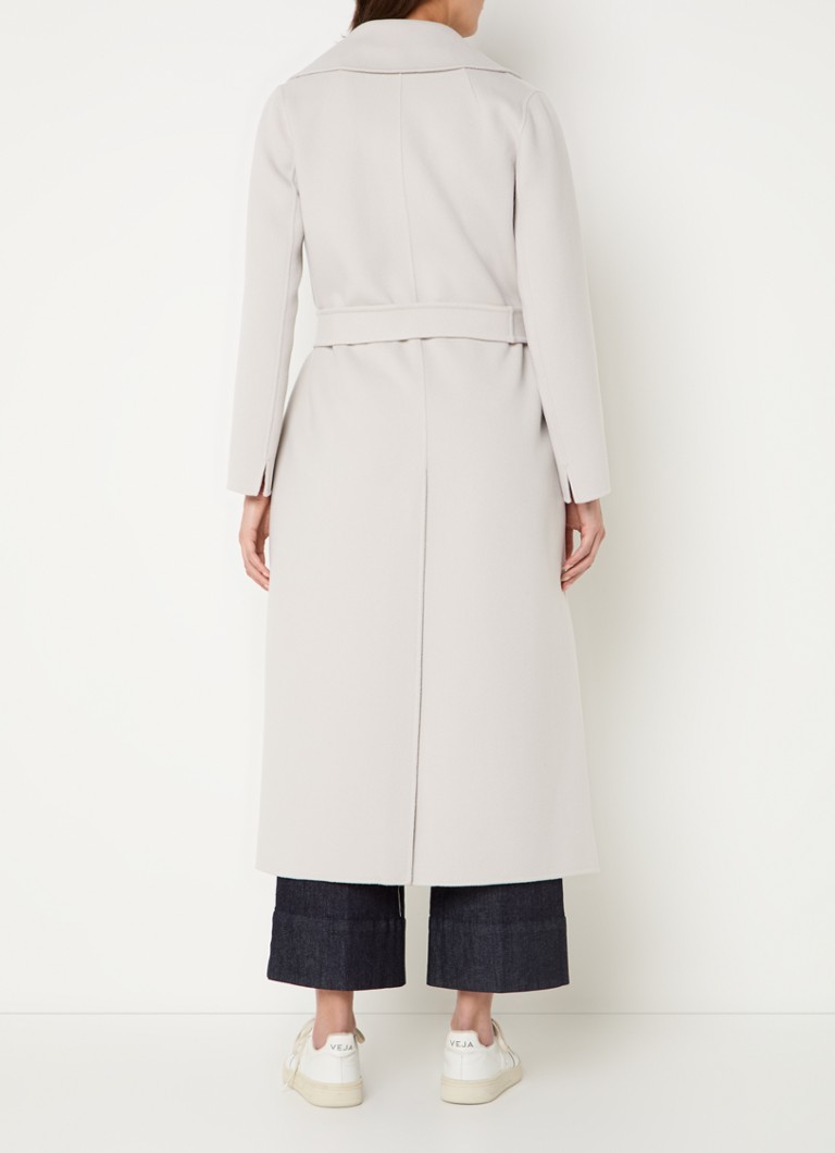 MaxMara Poldo -villainen takki neulotulla vyöllä