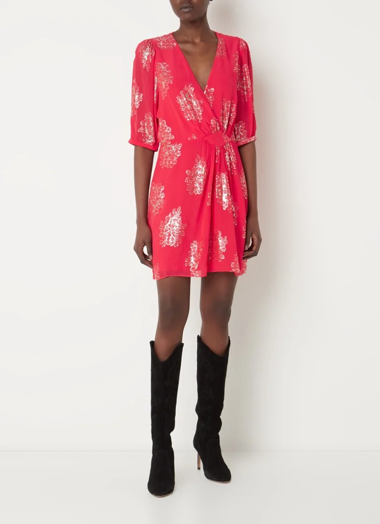 Robe tunique courte Anita de ba&sh avec lurex