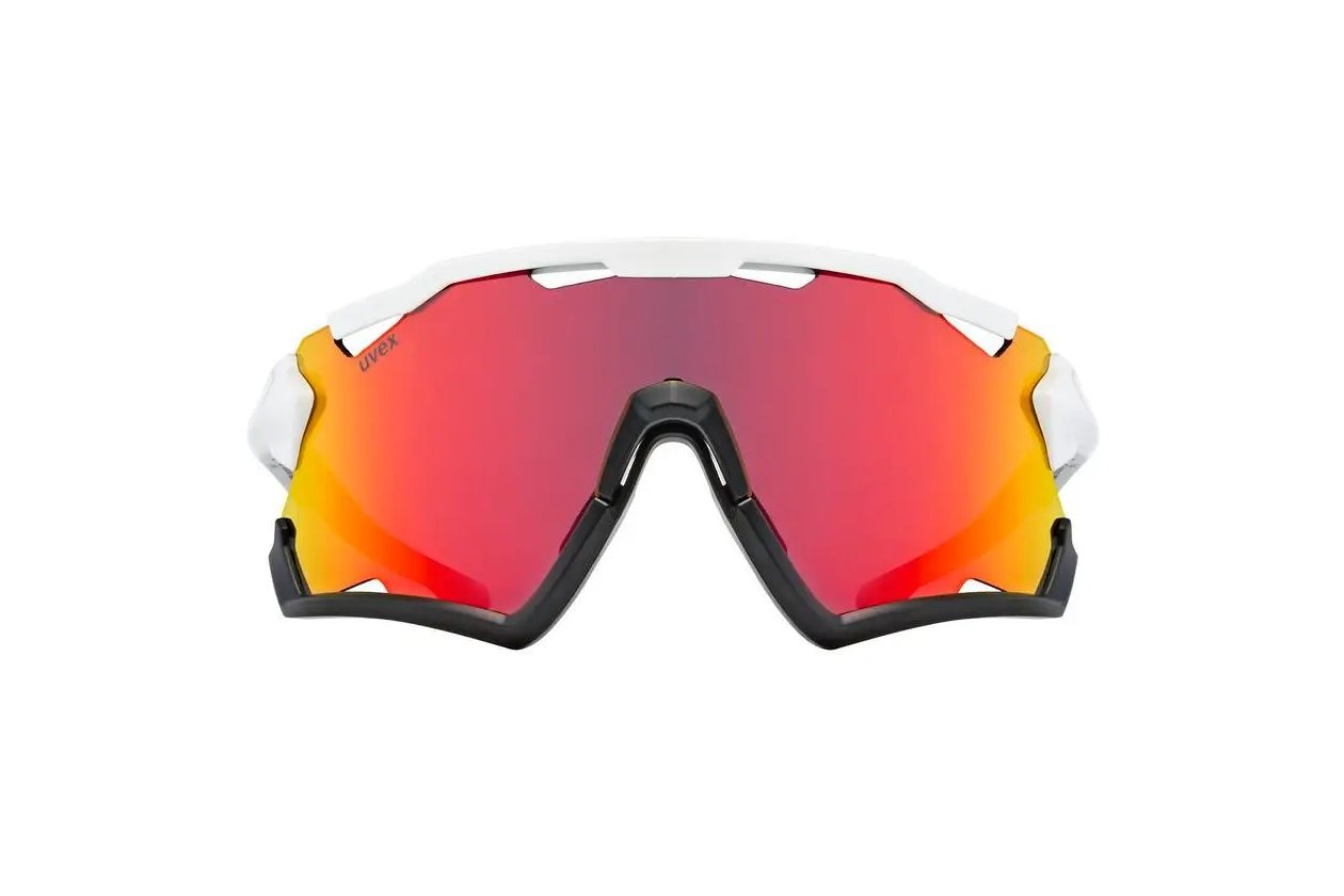 Uvex Sportstyle 228 White Black/ Mirror Red