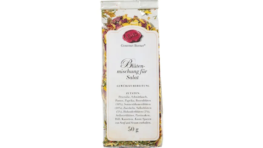 Gourmet Berner Blütenmischung für Salat 50 g
