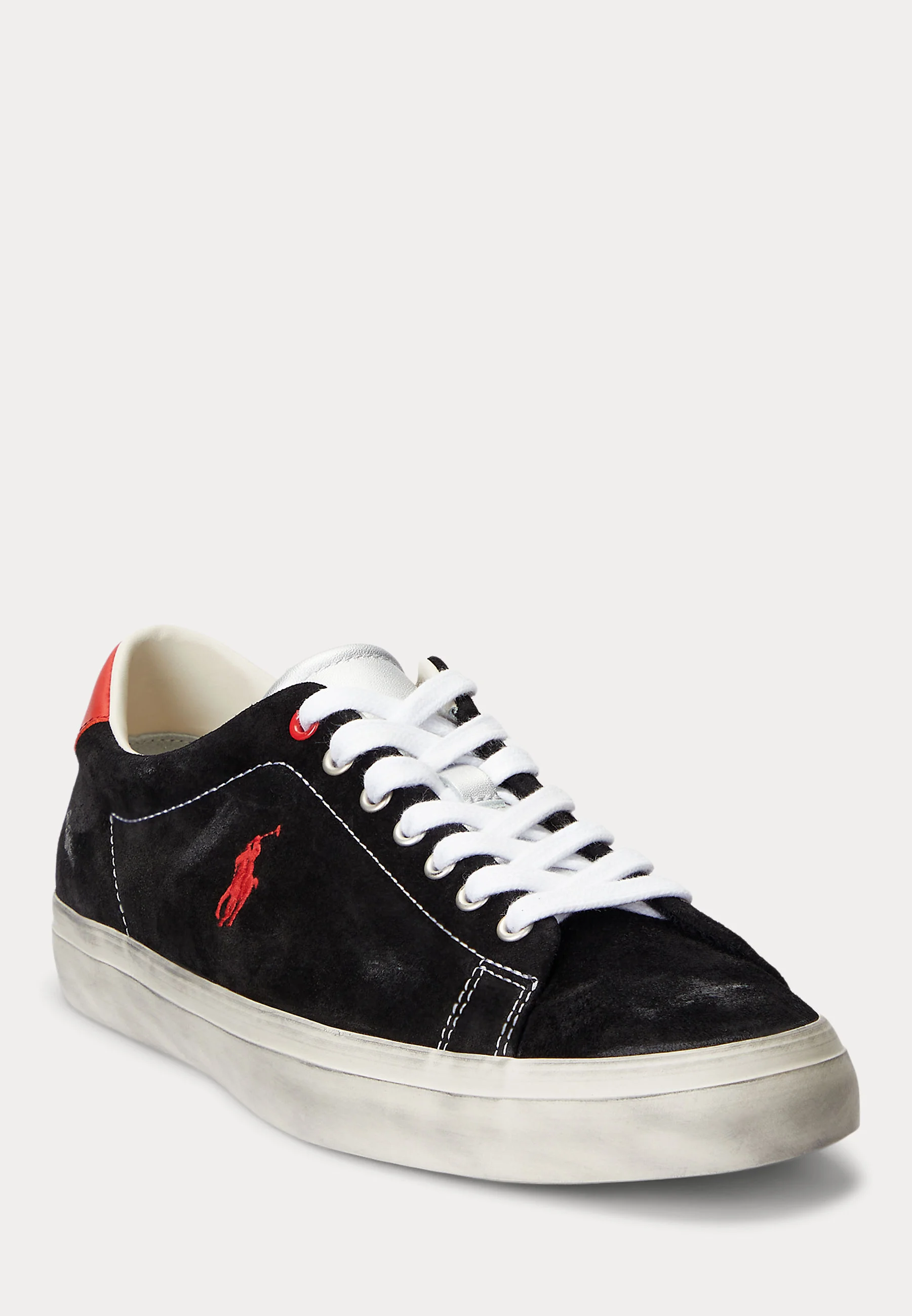 Polo Ralph Lauren LONGWOOD DISTRESSED SUEDE SNEAKER - Zapatillas bajas
