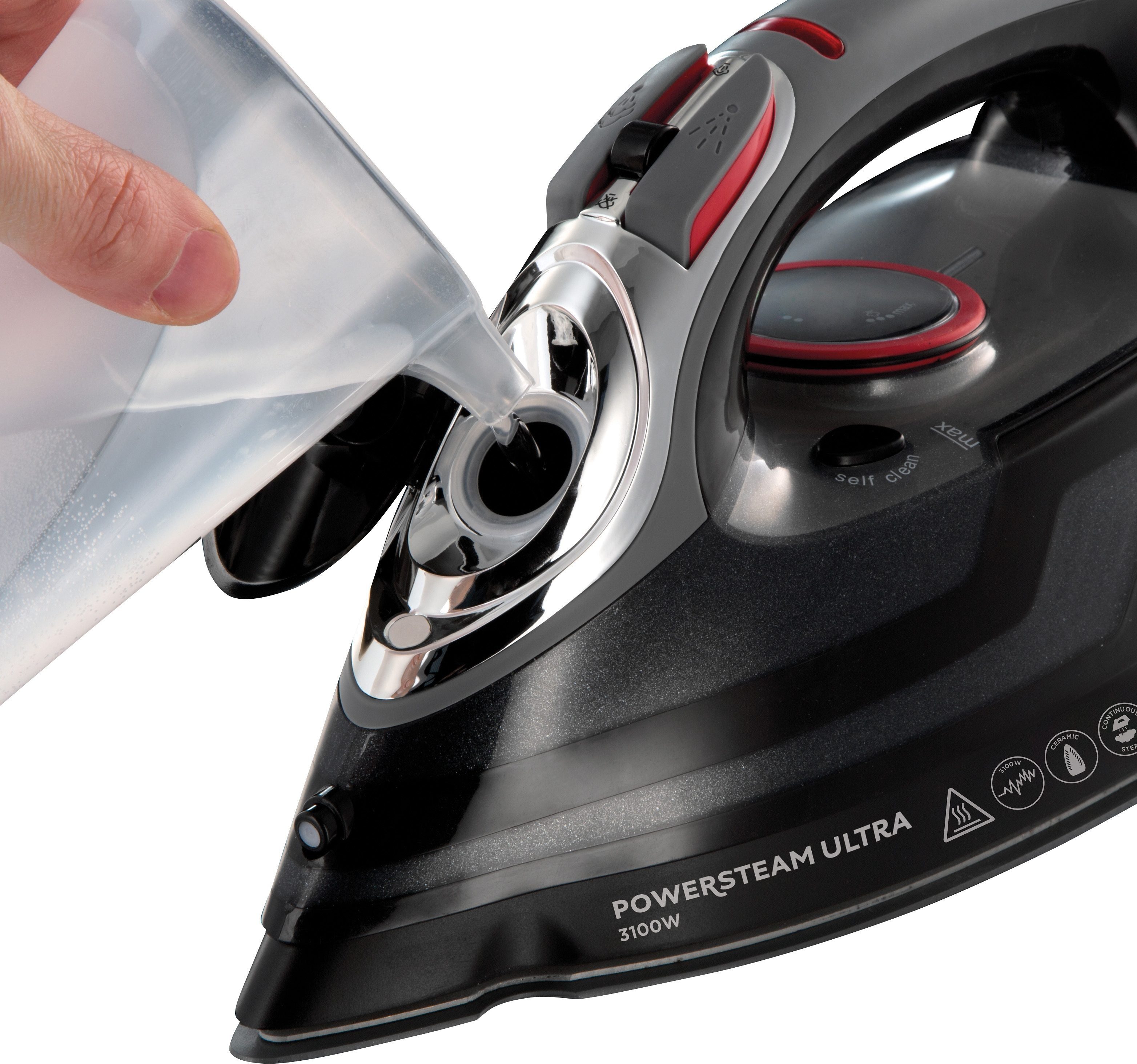 RUSSELL HOBBS Dampfbügeleisen Power Steam Ultra 20630-56, 3100 W, leichtgleitende Keramiksohle