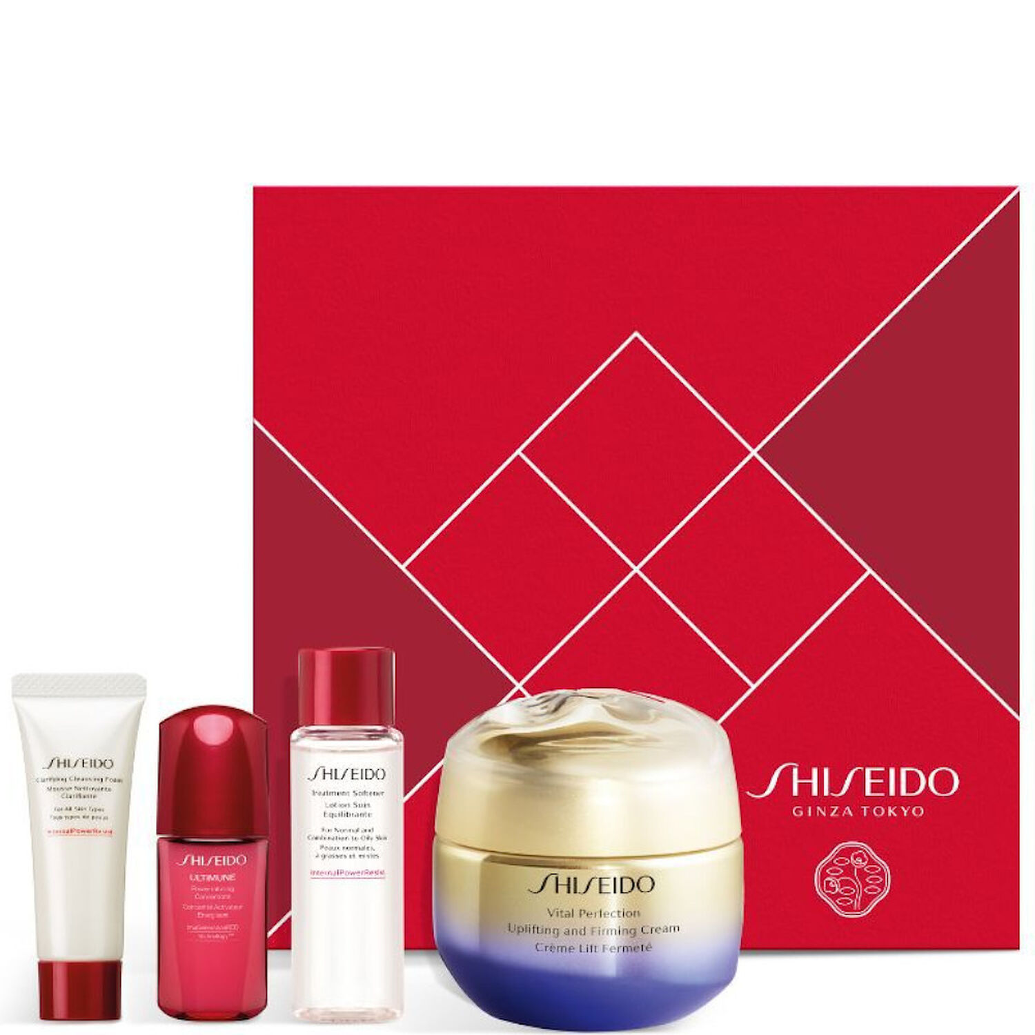 Shiseido Vital Perfection Coffret Lift Fermeté - Crème 50 ml + 3 Produits