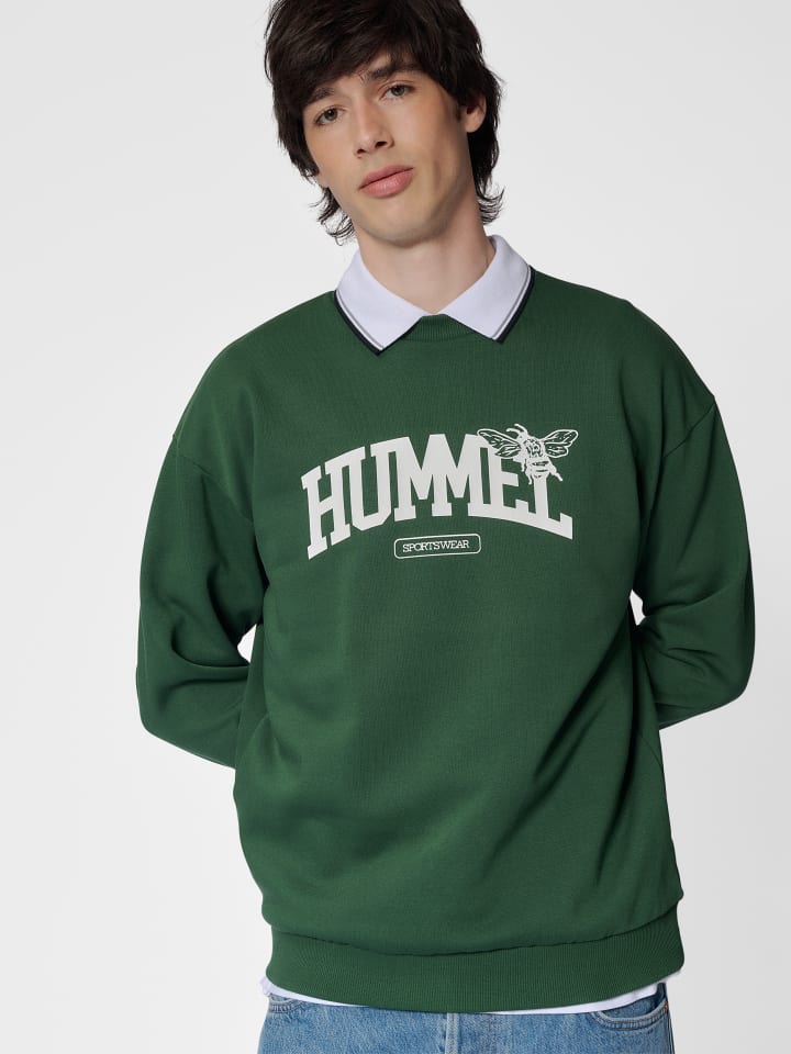 Hummel Hummel Sweatshirt Hmlloose Erwachsene in DARK GREEN günstig kaufen S