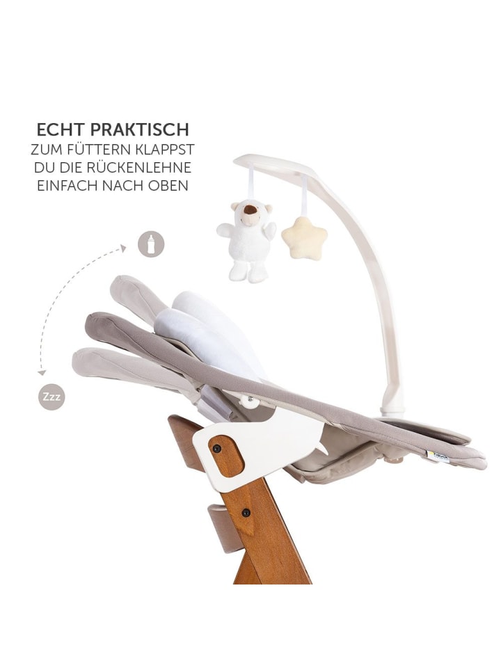 Hauck Alpha Plus Walnut Newborn Set Deluxe - 4-tlg. in braun,beige günstig kaufen onesize