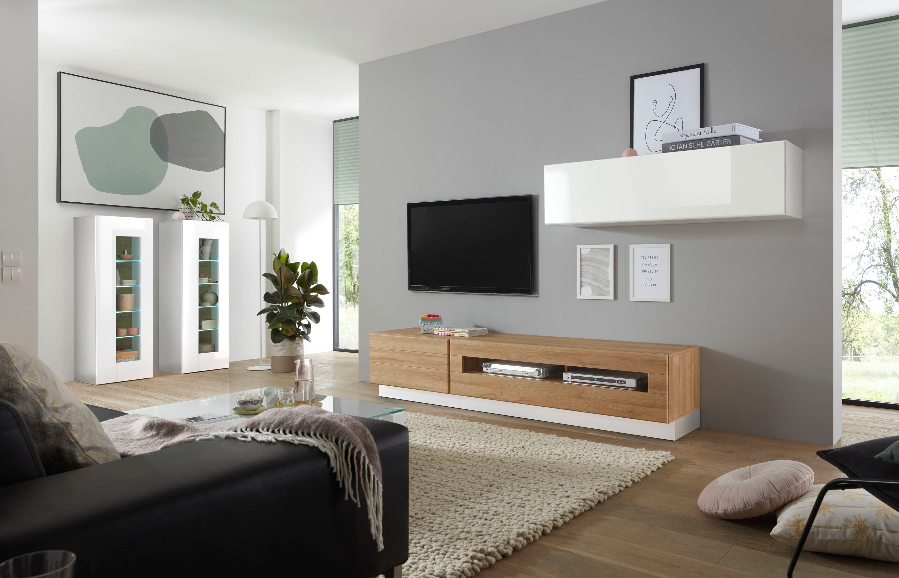 Places of Style Stauraumschrank CAYMAN Breite ca. 130 cm