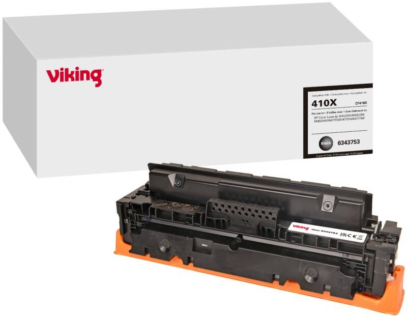 Viking 410X Kompatibel HP Tonerkartusche CF410X Schwarz