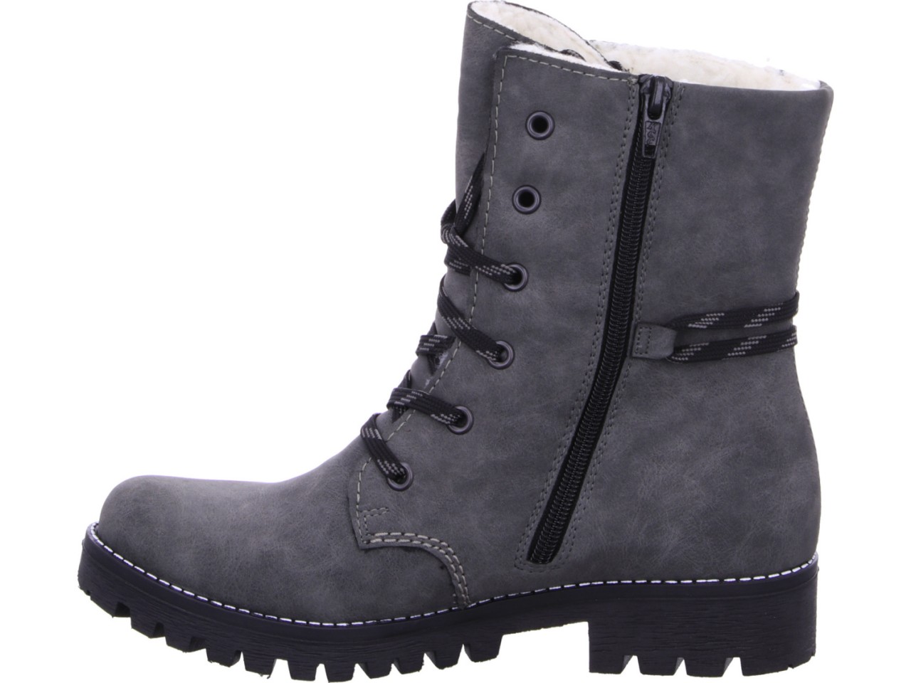 RIEKER Stiefeletten grau