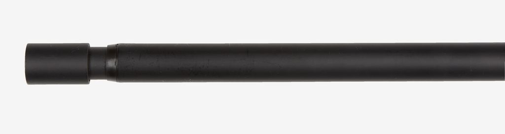 INDUSTRIAL gardinstang 90-160 cm svart