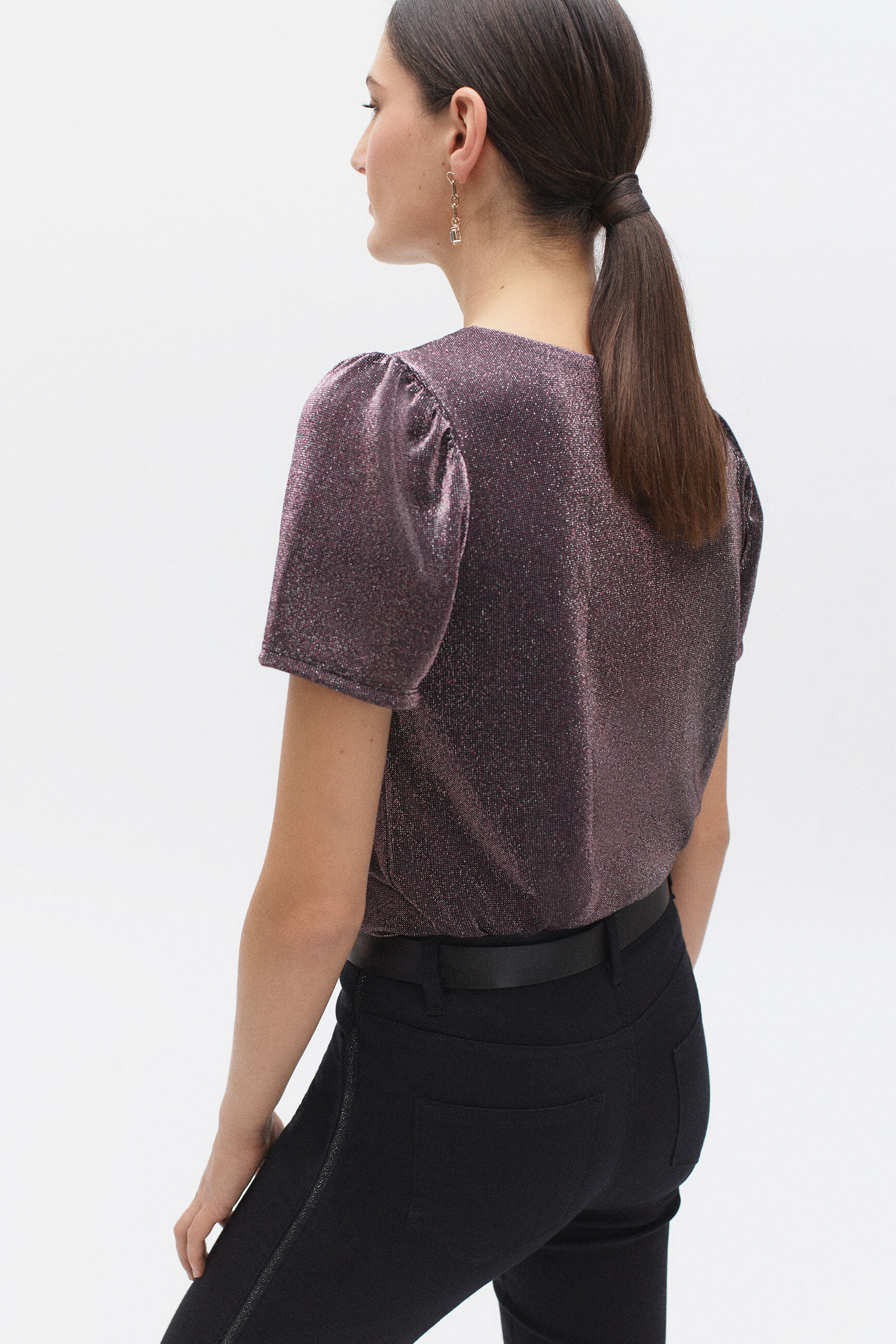 t-shirt alexi couleur or femme
